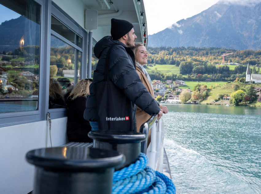 Passagiere auf dem Schiff