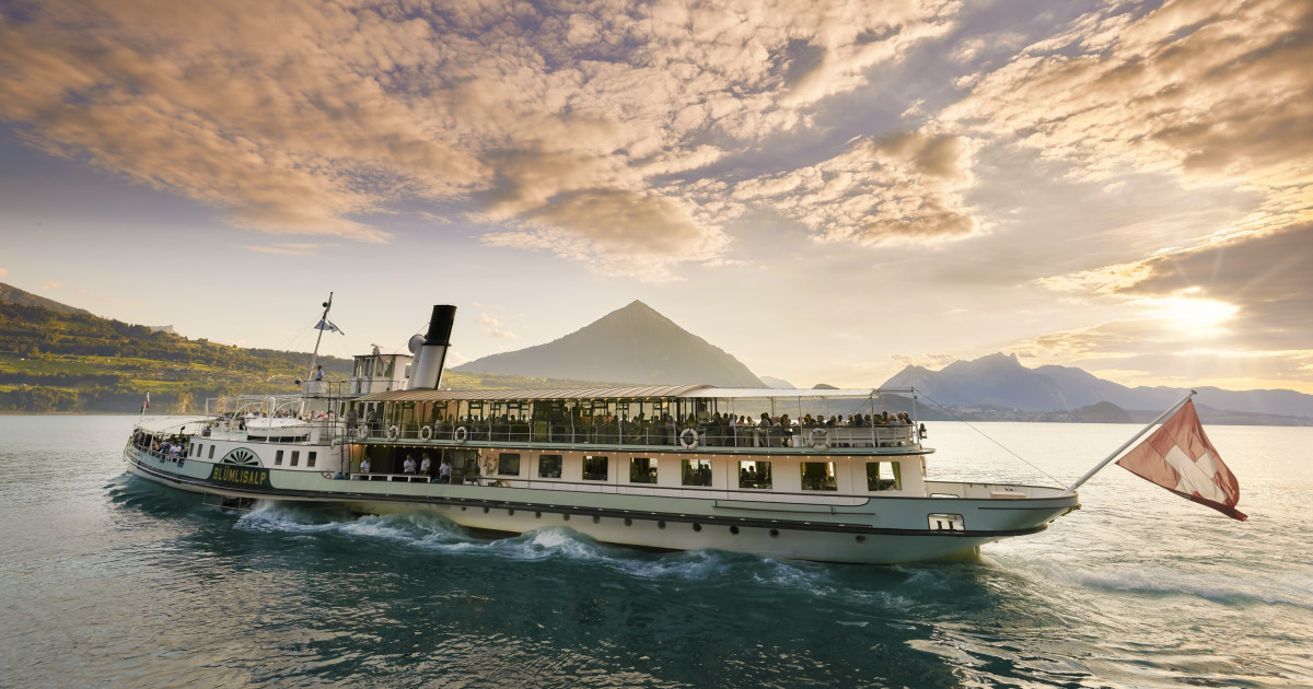 Fleet On Lake Thun | BLS-Schiff