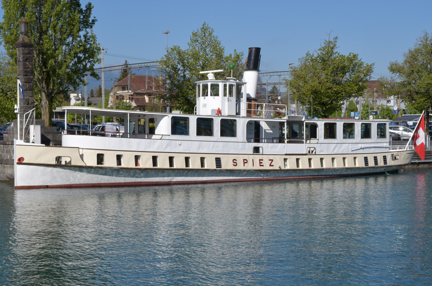 Dampfschiff Spiez auf dem Thunersee